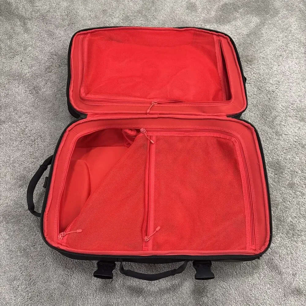 Nike Suitcase Luggage Roller Carry-On Black Travel Bag